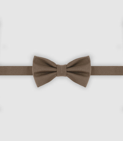 Nœud papillon uni marron clair - IZAC