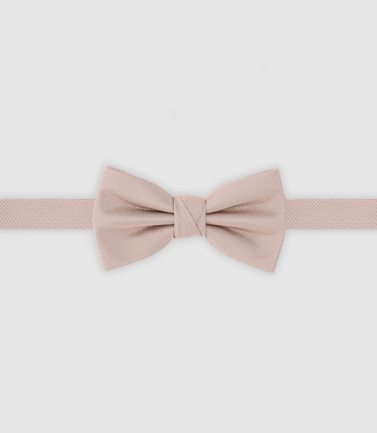 Nœud papillon uni rose - IZAC