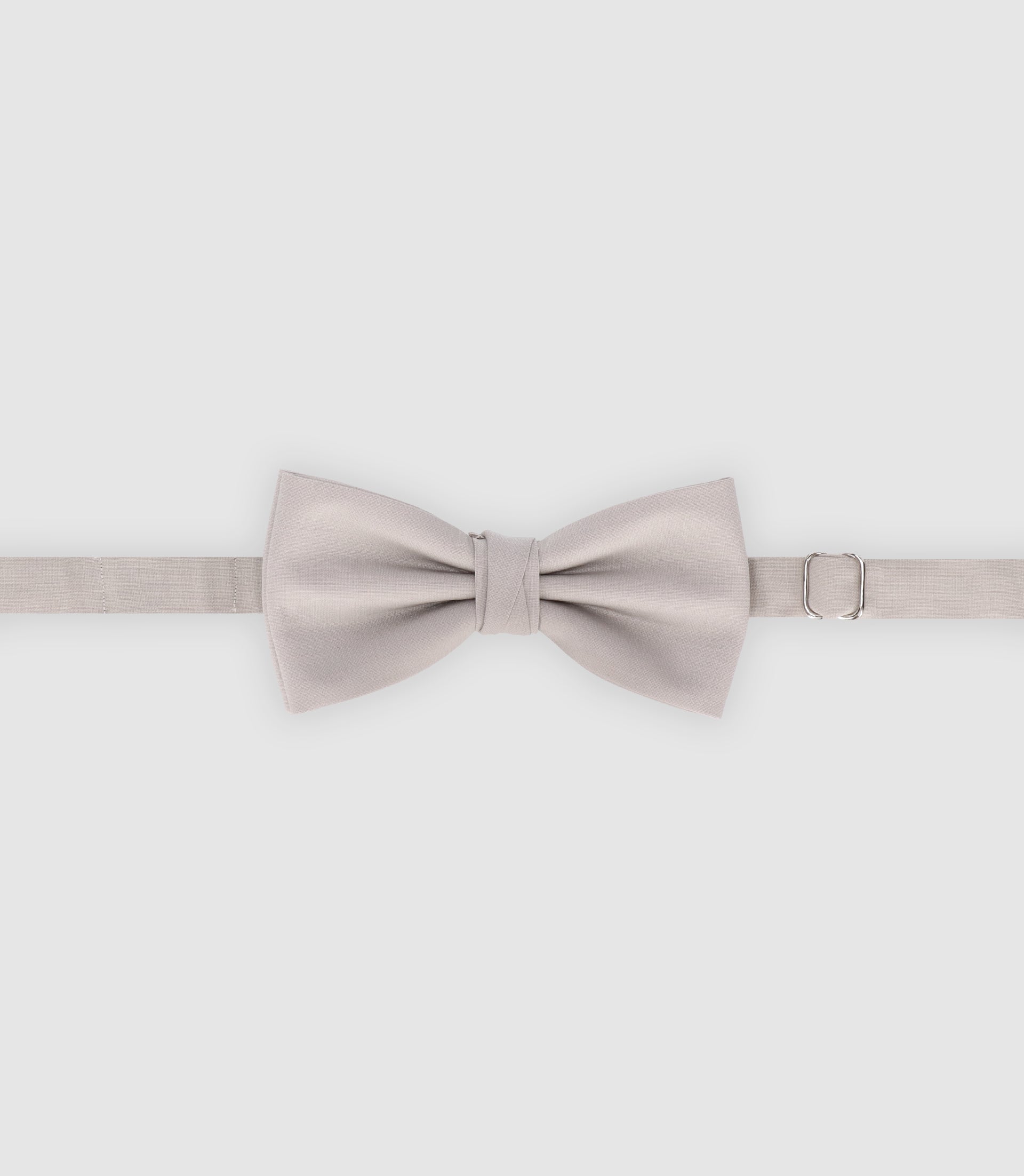 Nœud papillon en tissu gris - IZAC