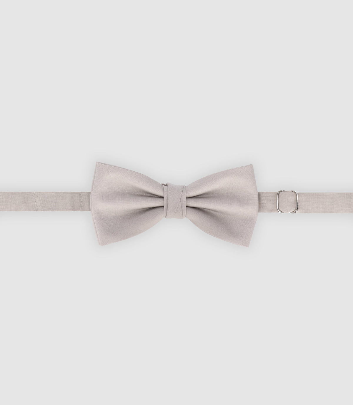Nœud papillon en tissu gris - IZAC