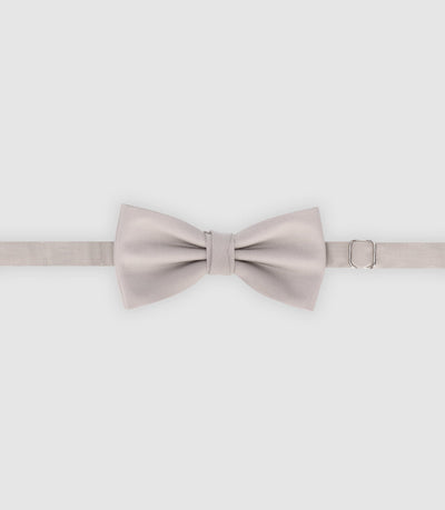 Nœud papillon en tissu gris - IZAC