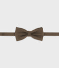 Nœud papillon en tissu marron clair - IZAC
