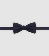 Nœud papillon uni en tissu marine - IZAC