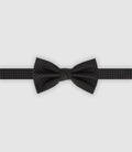 Nœud papillon à micro motifs noir - IZAC