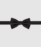 Nœud papillon à micro motifs noir - IZAC