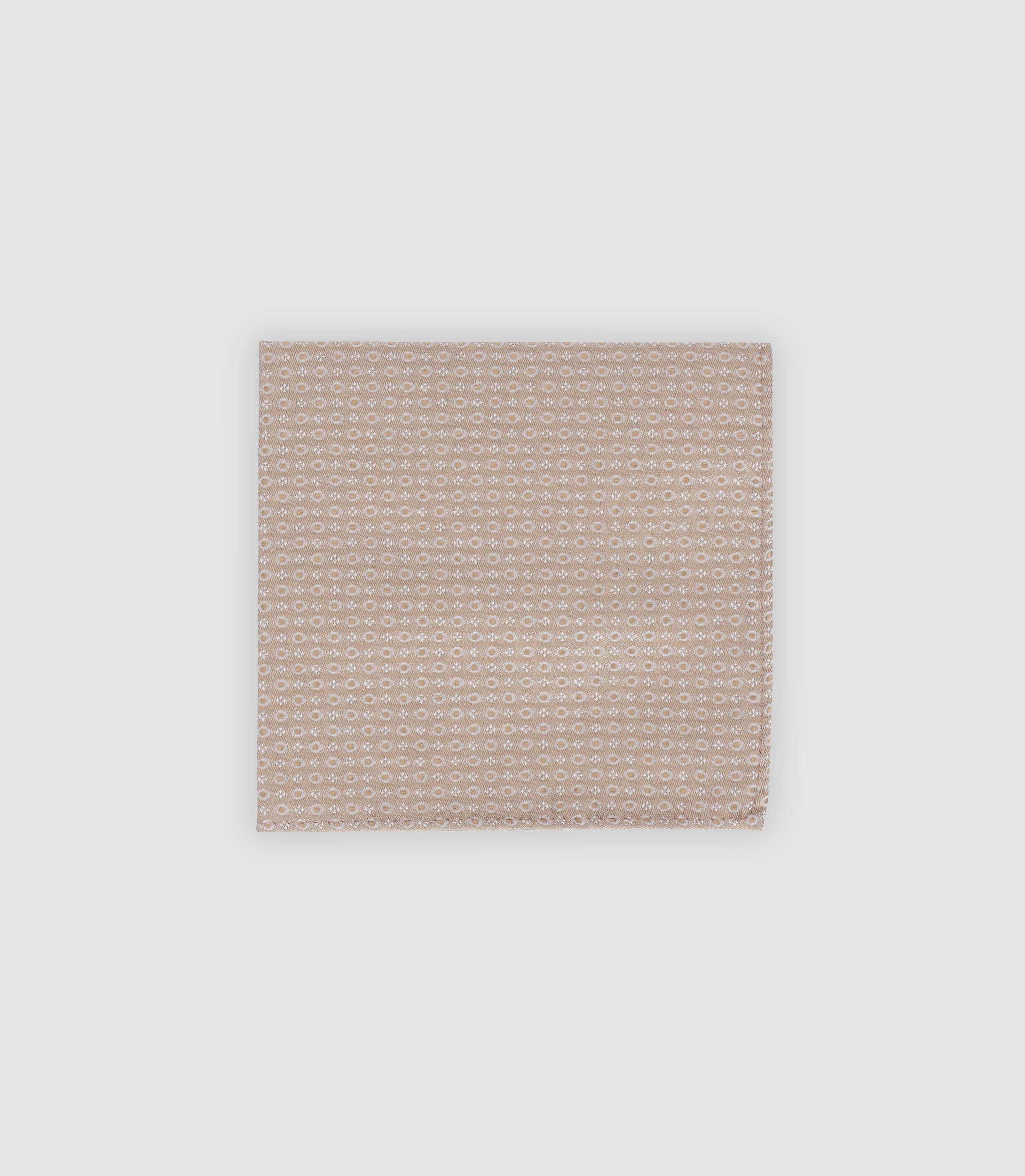 Pochette à motifs beige - IZAC