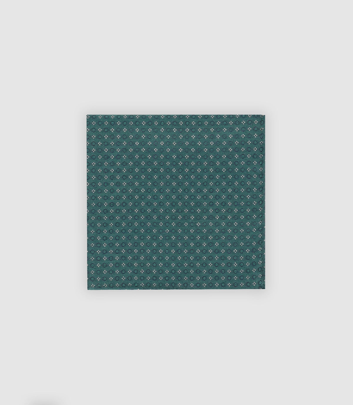 Pochette à motifs verte - IZAC