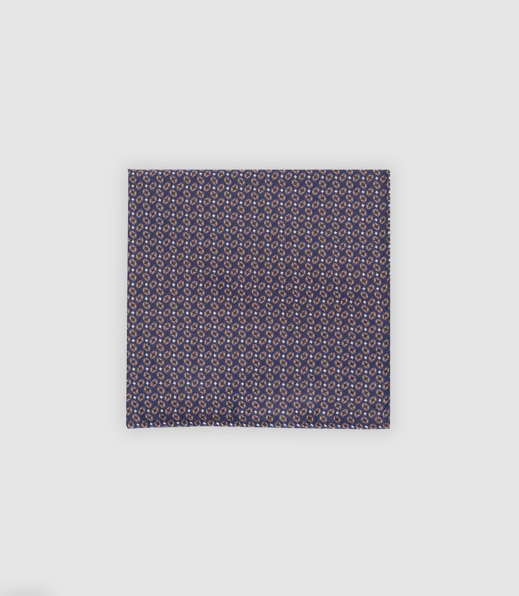 Pochette avec motifs marine - IZAC