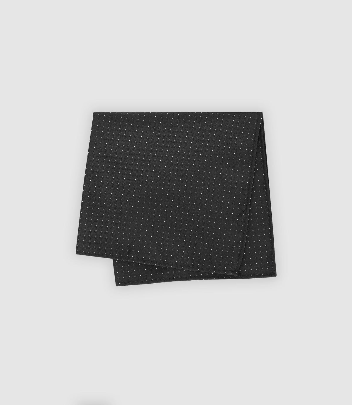 Pochette en tissu avec motifs noire - IZAC