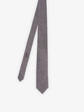 Cravate fantaisie marron - IZAC