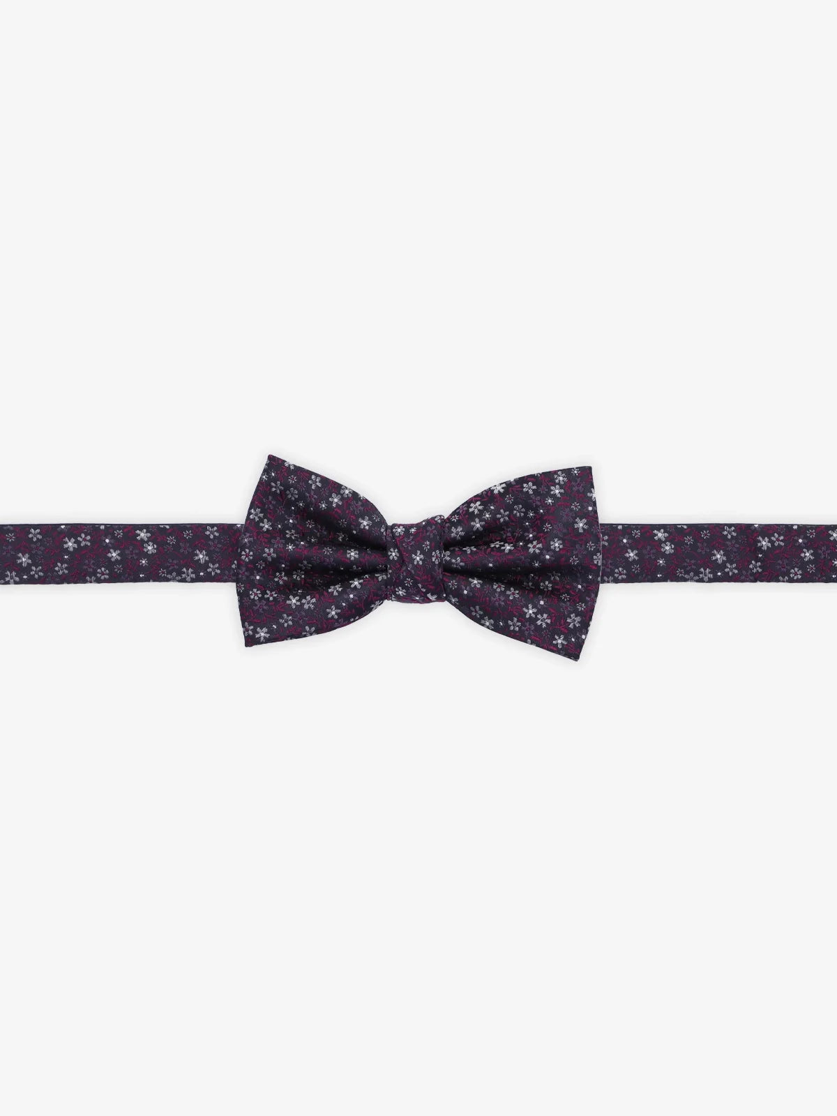 Nœud papillon fantaisie bordeaux - IZAC