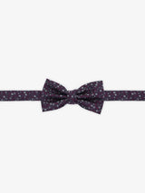 Nœud papillon fantaisie bordeaux - IZAC