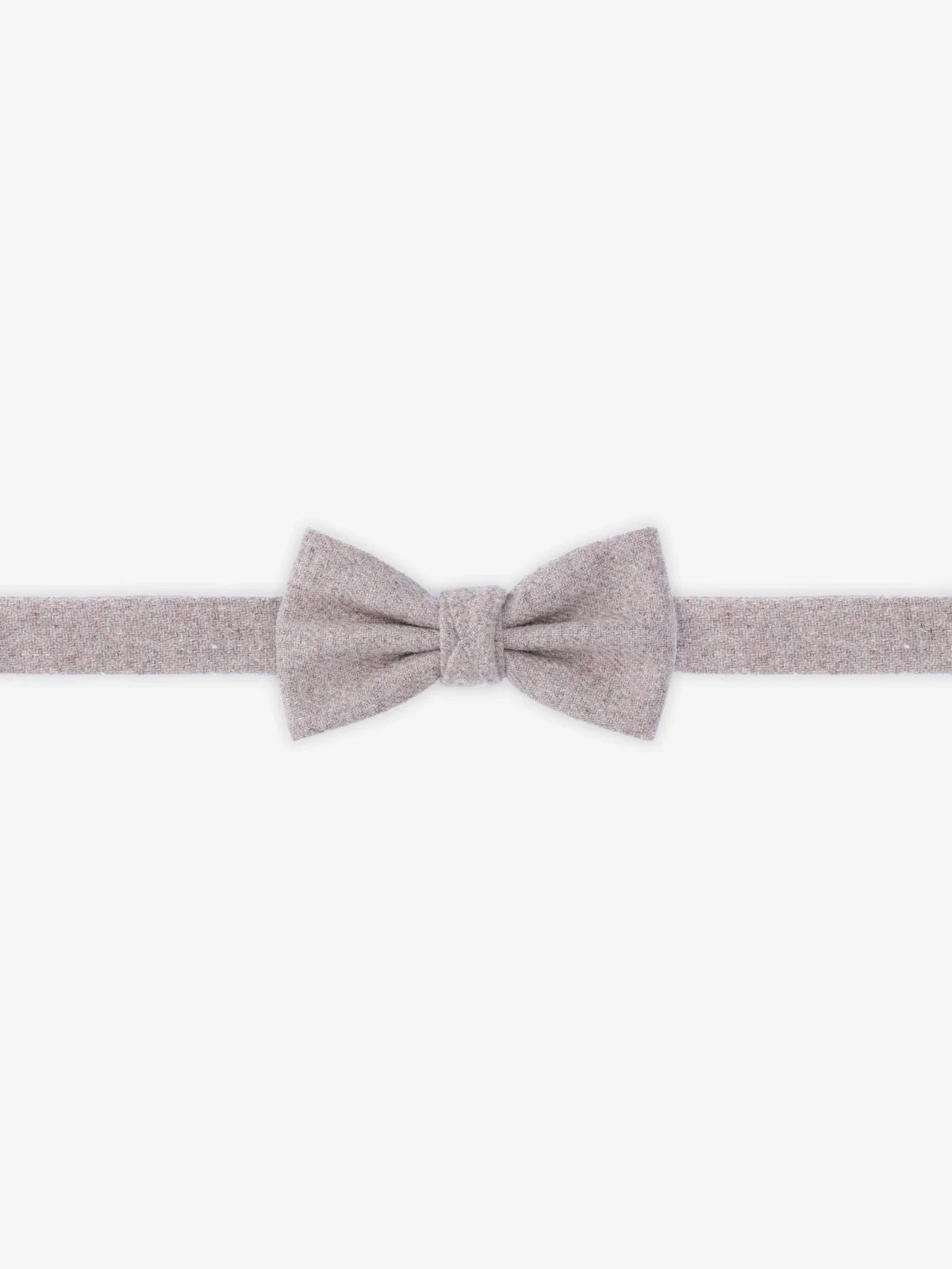 Nœud papillon uni beige - IZAC