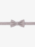 Nœud papillon uni beige - IZAC