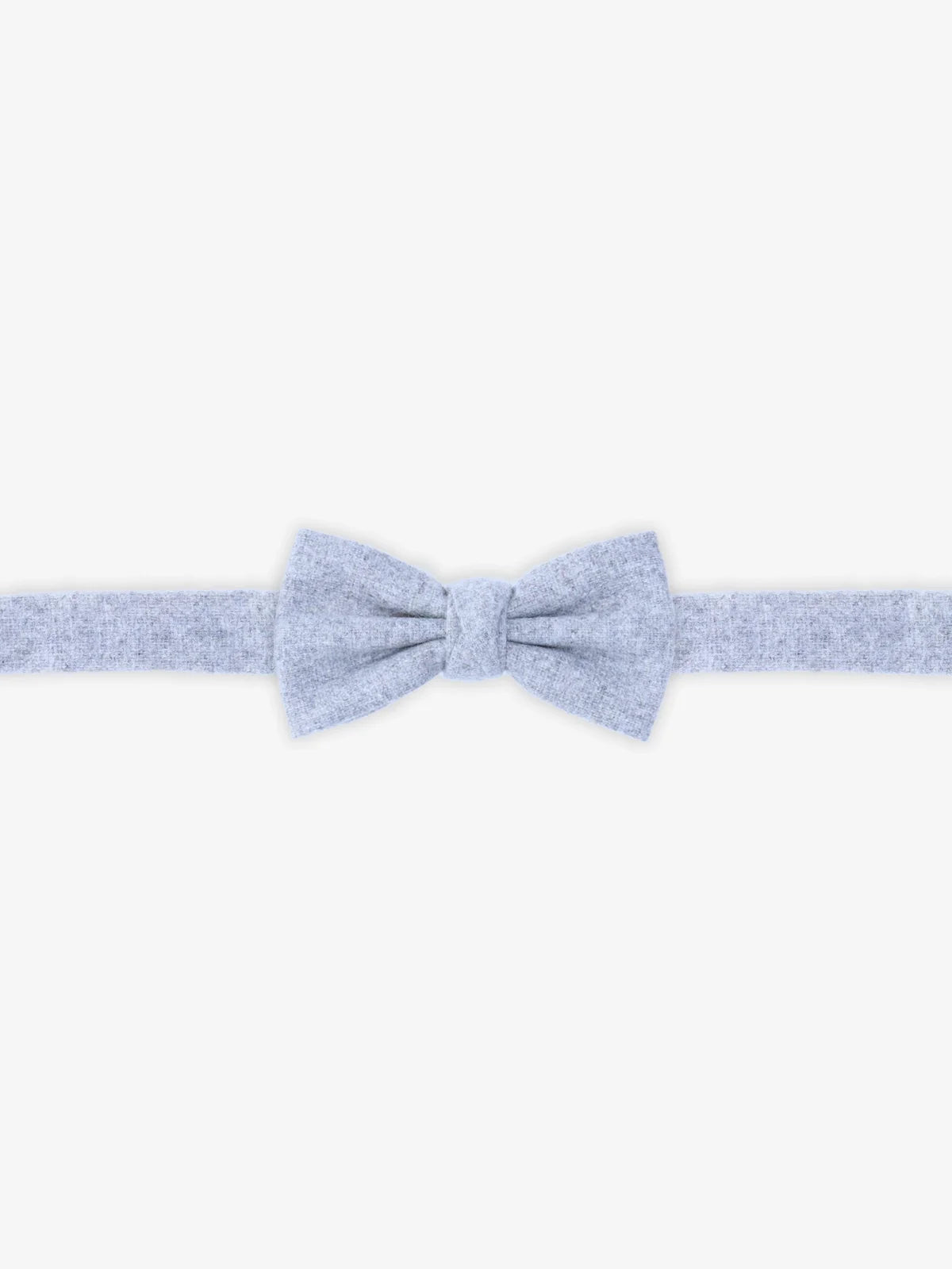 Nœud papillon uni gris clair - IZAC