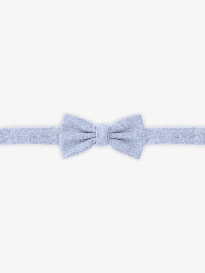 Nœud papillon uni gris clair - IZAC