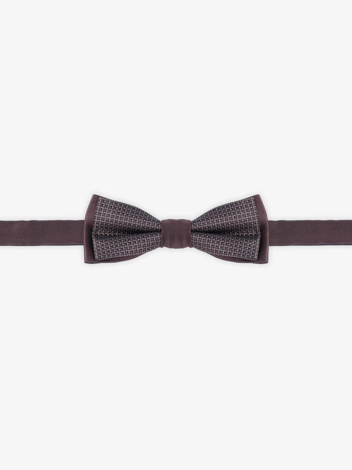Nœud papillon fantaisie marron - IZAC