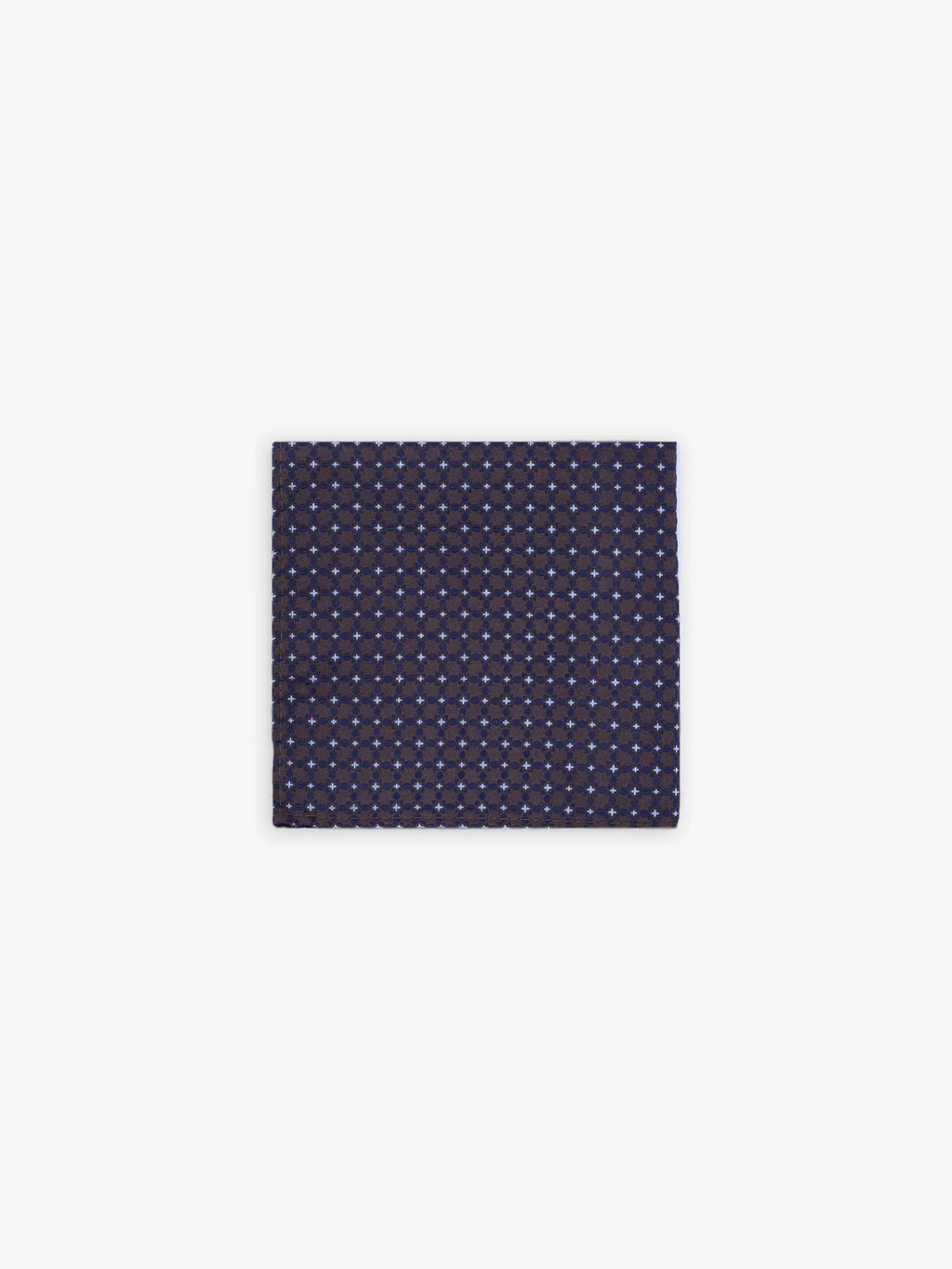 Pochette fantaisie marron - IZAC
