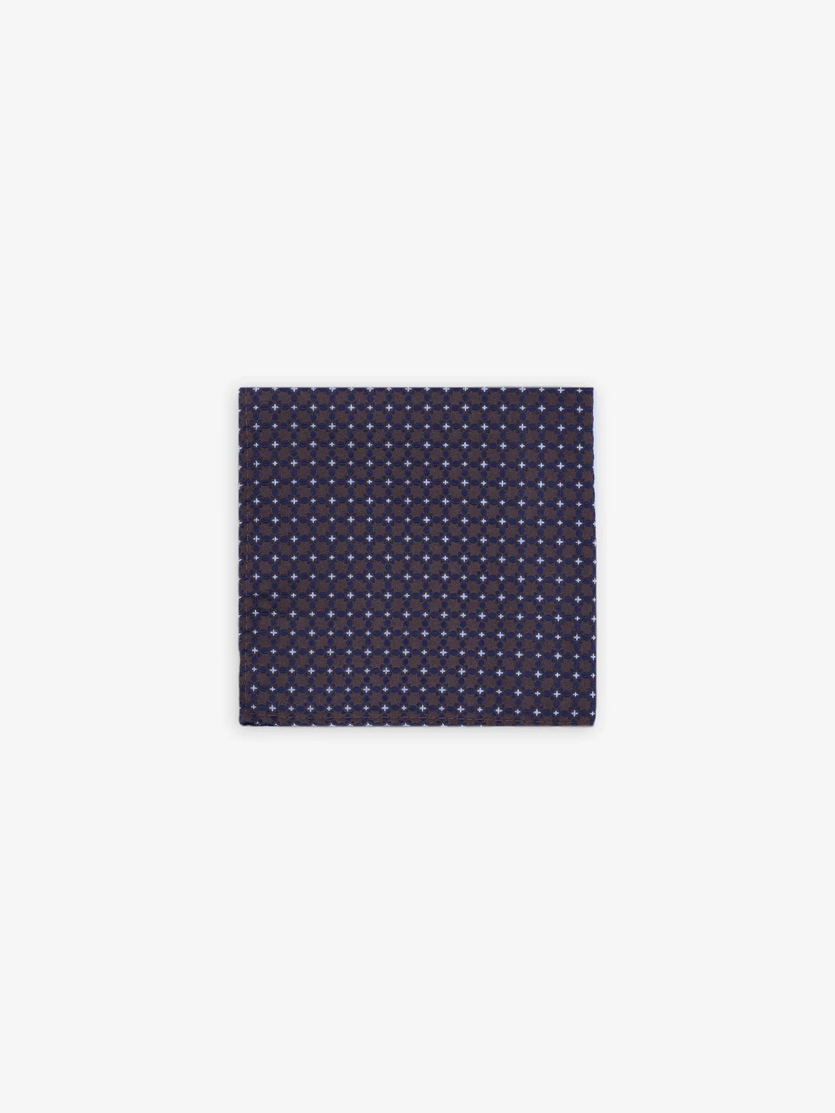 Pochette fantaisie marron - IZAC