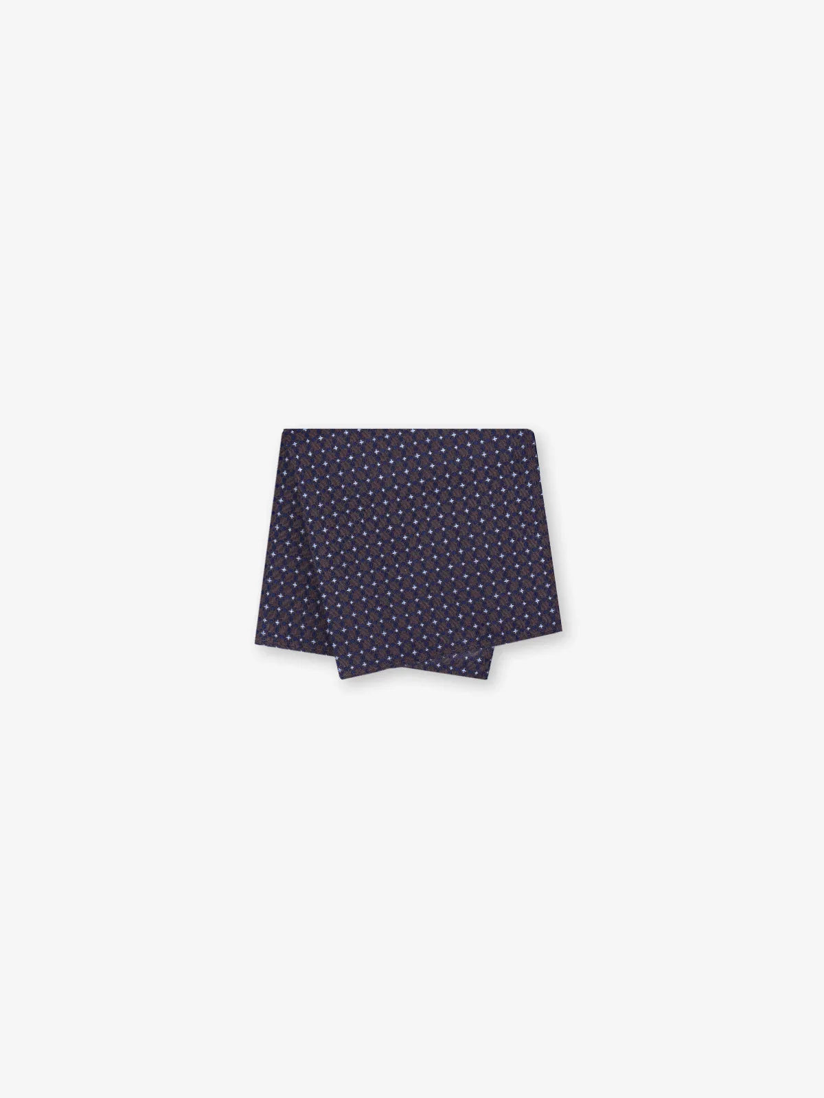 Pochette fantaisie marron - IZAC