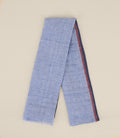 Echarpe effet denim indigo - IZAC
