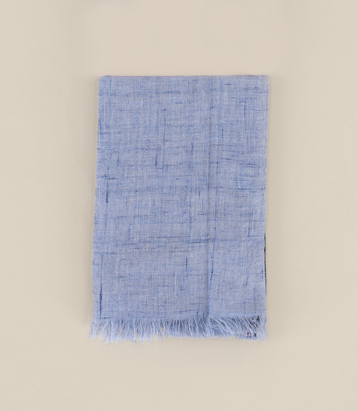 Echarpe effet denim indigo - IZAC