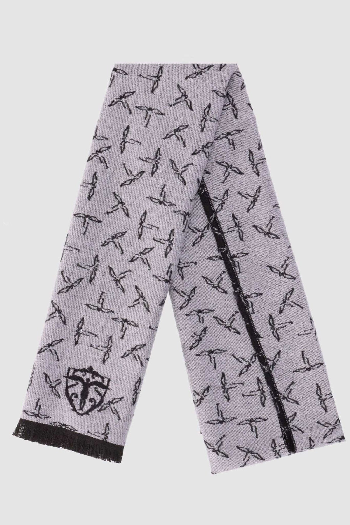 Echarpe à motif noir ANGE - IZAC