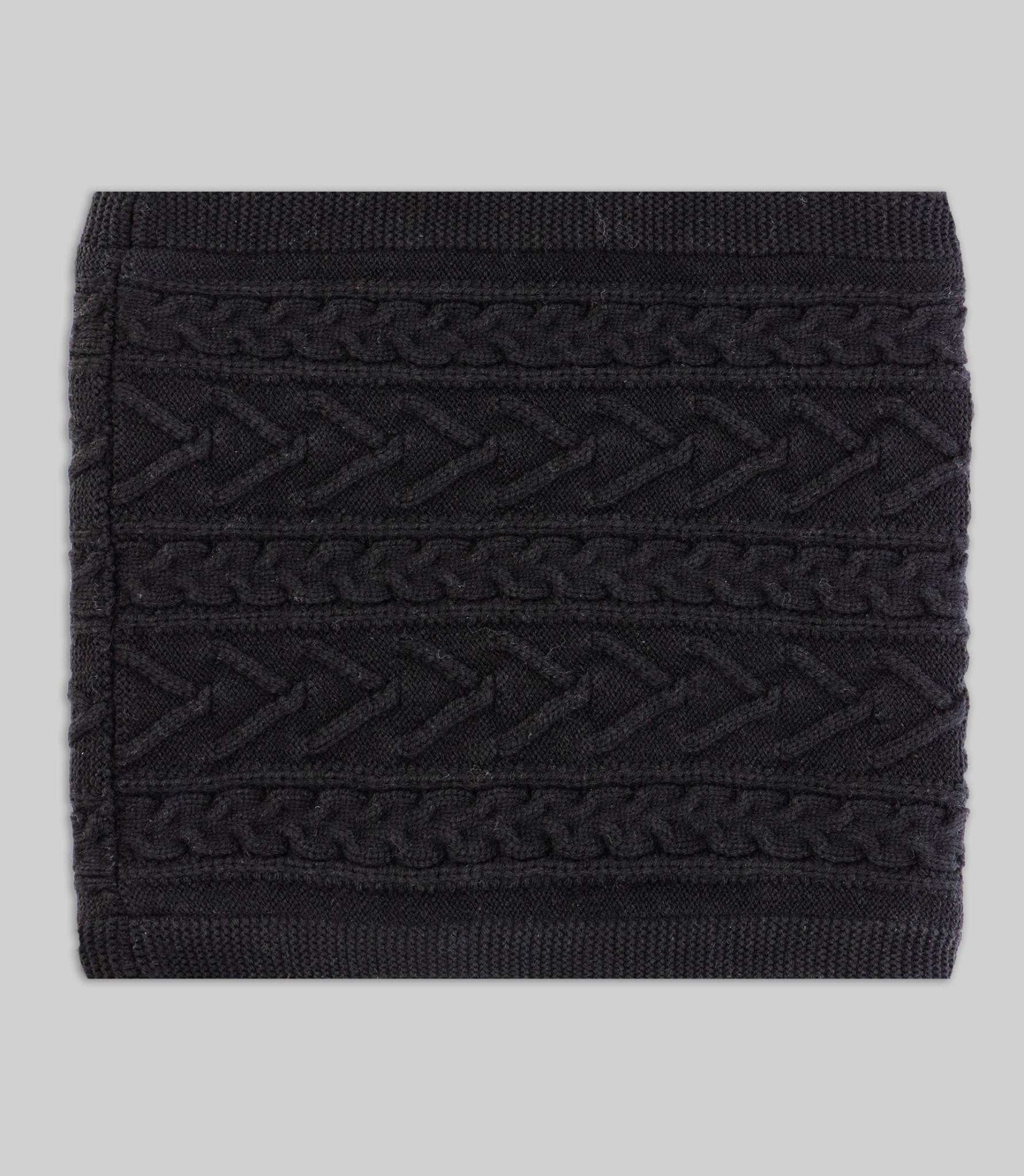 Echarpe tube noire XISNOOD - IZAC