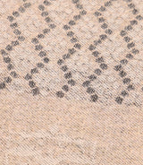 Echarpe en nid d'abeille beige - IZAC