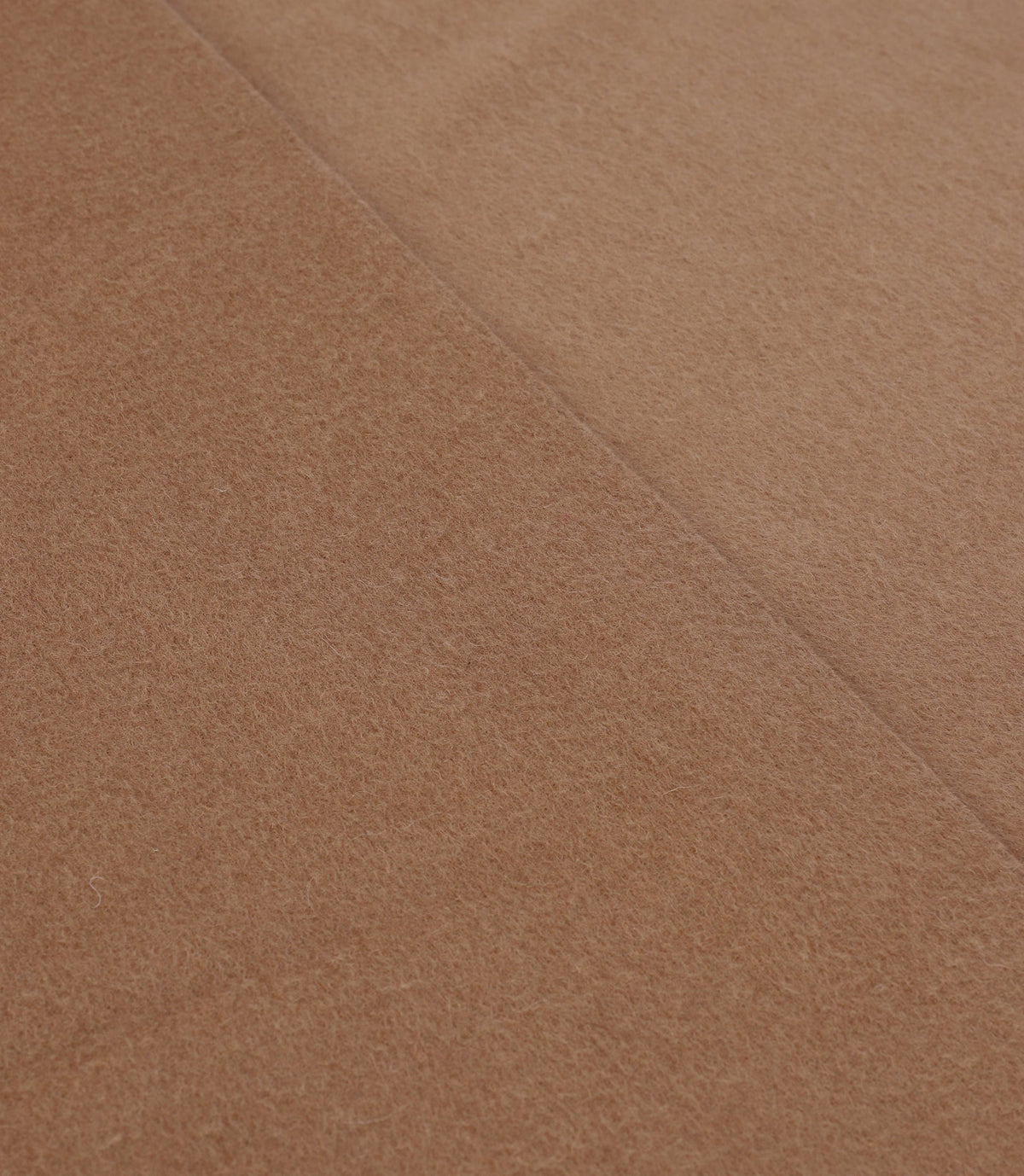 Echarpe unie à franges beige - IZAC