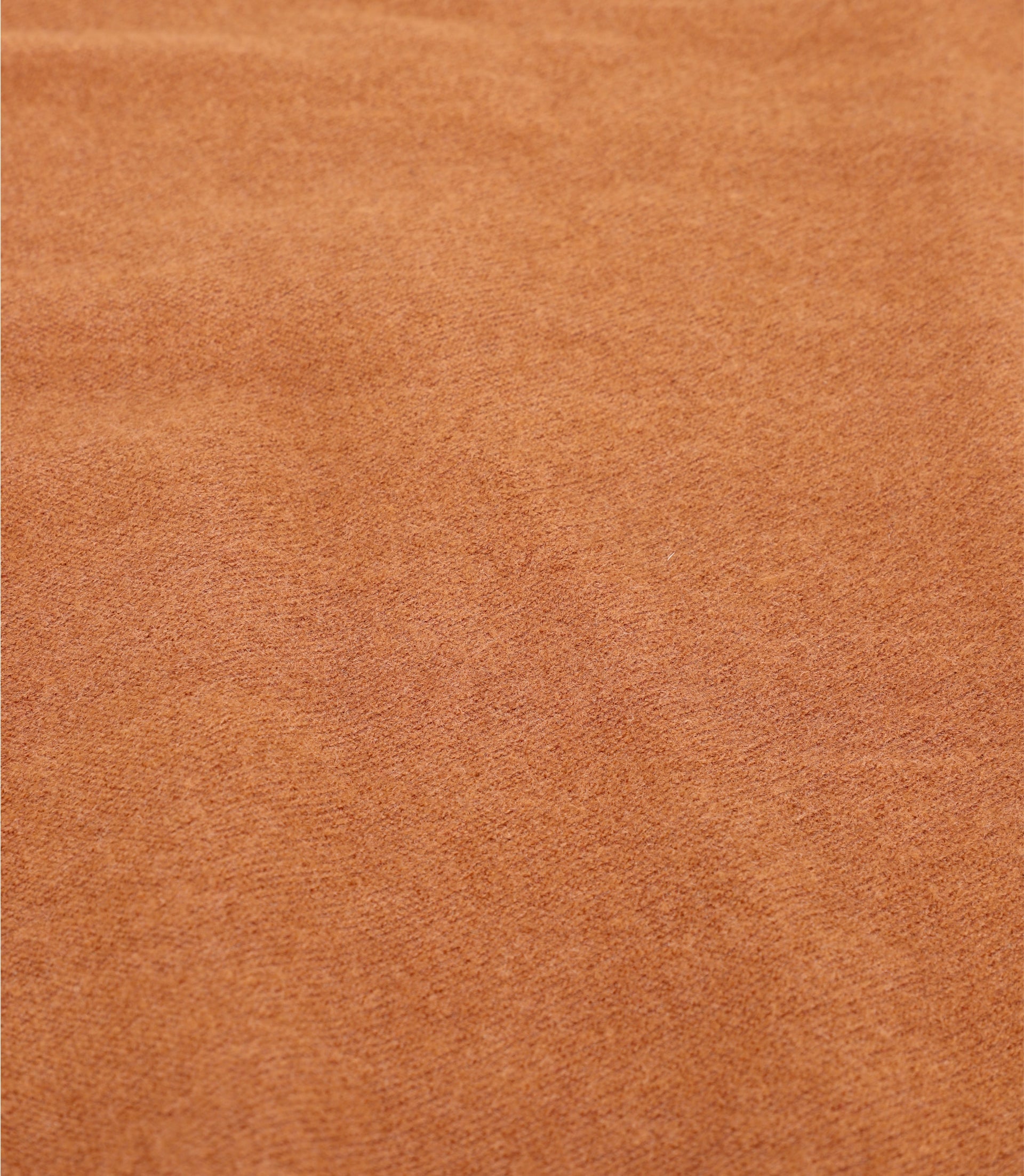 Echarpe unie avec franges camel - IZAC