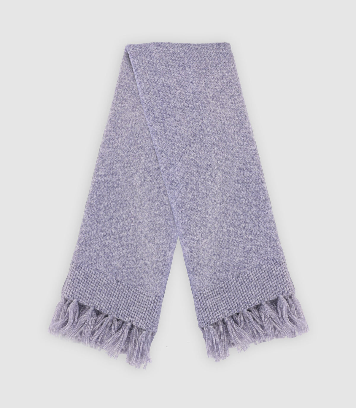 Echarpe en maille unie indigo - IZAC