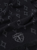 Écharpe noire - IZAC