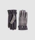 Gants en cuir gris "Zackary" - IZAC
