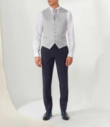 Gilet cérémonie gris "Xong" - IZAC