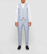 Gilet de cérémonie bleu ciel "Jcieloc" - IZAC
