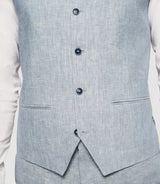 Gilet de cérémonie bleu ciel "Jcieloc" - IZAC