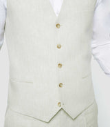 Gilet de costume beige "Jcielo" - IZAC