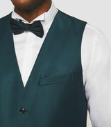 Gilet de costume vert "Jfavori" - IZAC