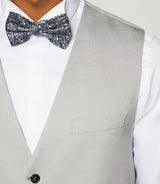 Gilet de costume en laine gris clair JFAKI - IZAC
