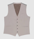 Gilet de costume beige mastic JFAKI - IZAC
