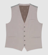 Gilet de costume beige mastic JFAKI - IZAC