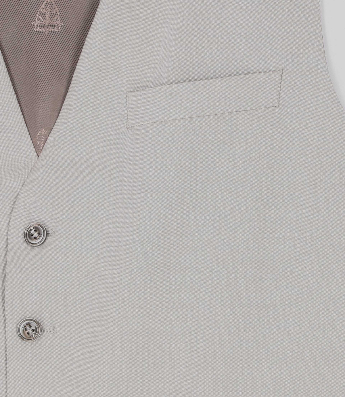 Gilet de costume beige mastic JFAKI - IZAC
