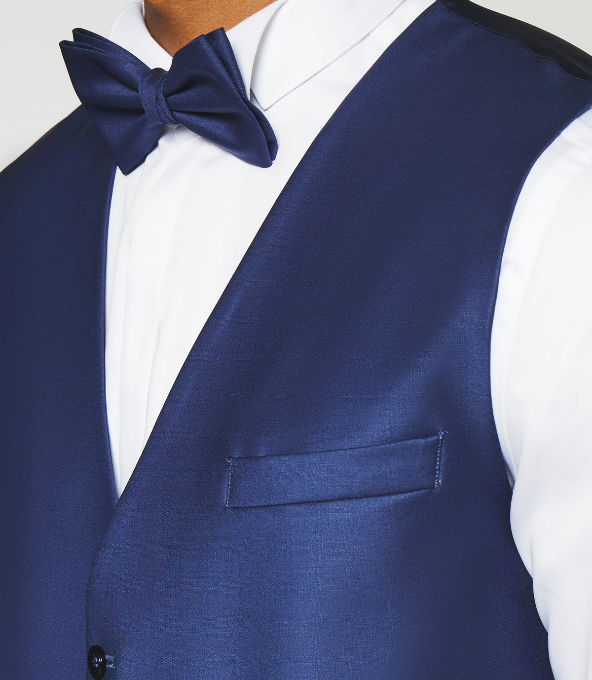 Gilet de costume bleu JFAVORI - IZAC