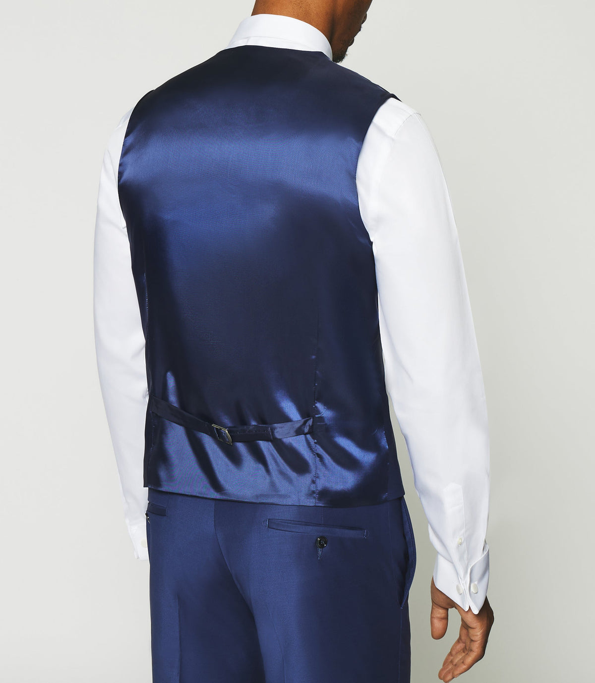 Gilet de costume bleu JFAVORI - IZAC