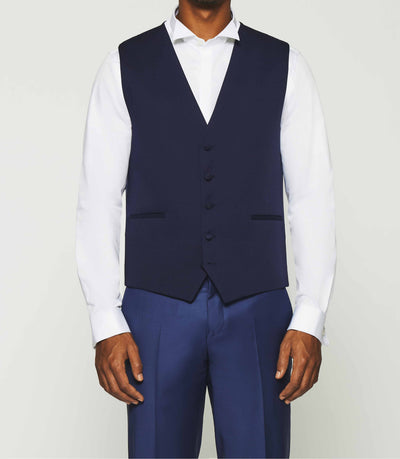 Gilet de costume bleu JOLIE - IZAC