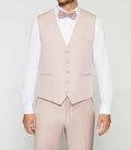 Gilet de costume rose JOLIE - IZAC