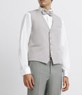 Gilet de costume gris clair - IZAC