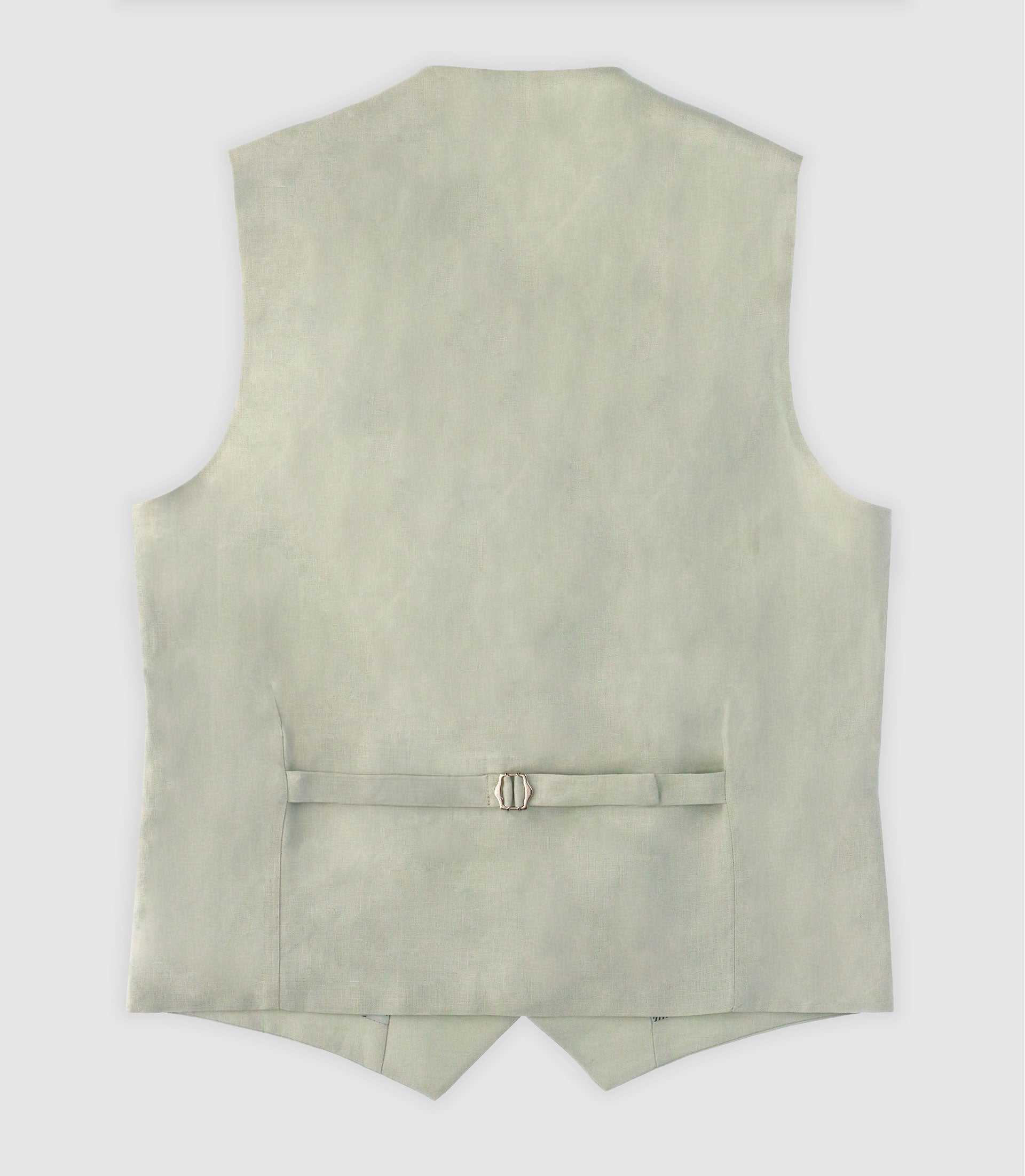Gilet ville 100% lin vert eau - IZAC