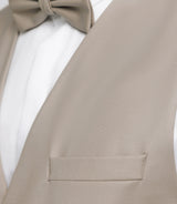 Gilet de costume beige - IZAC